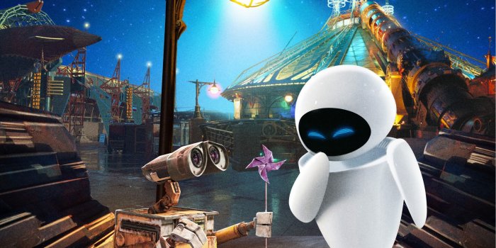 2074x2048 Day 9 Favorite couple: Wall-E & Eve | Awwww.. | Disney animation