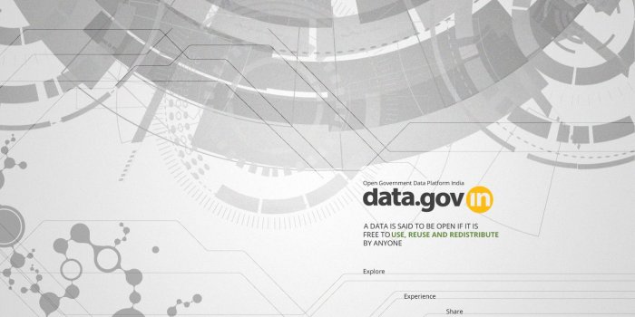 1366x768 Wallpaper of Open Government Data Platform India | data.gov.in