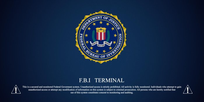 2560x1440 FBI Terminal HD Wallpaper | Background Image | 2560x1440 | ID:781278