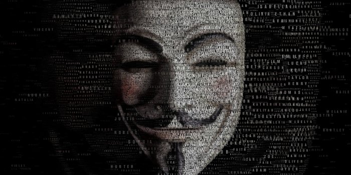 3400x1950 Anonymous Mask Wallpaper with Guy Fawkes Mask in Close Up | HD