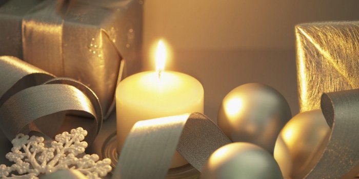 1440x900 Christmas Candle Wallpapers