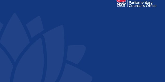 1680x1050 Sitemap | NSW Parliamentary Counsel's Office