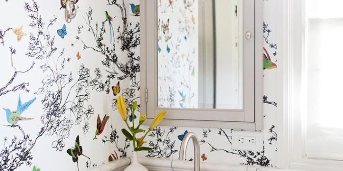 736x1104 Top 10 Prettiest Wallpaper Rooms - Seeking Lavendar Lane