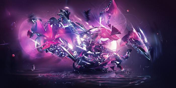 2400x1350 Chaos Art ❤ 4K HD Desktop Wallpaper for 4K Ultra HD TV • Wide