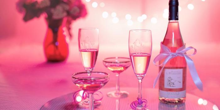 1600x900 Pink Wine Champagne Celebration Drinks HD Wallpaper - Wallpaper Stream