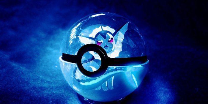 1332x850 Wallpaper Nintendo, Pokemon, Vaporeon, by wazzy88 images for desktop,  section игры - download