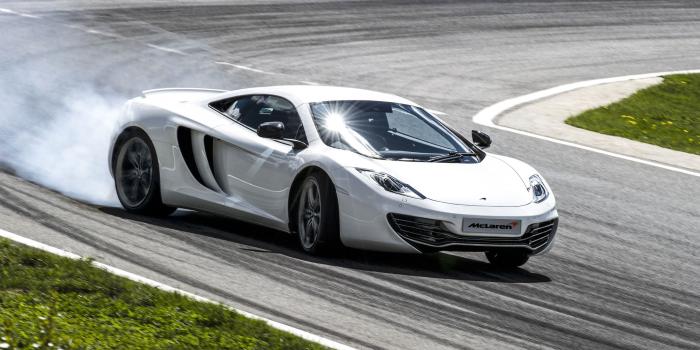 2560x1600 cars, smoke, Drift, McLaren MP4-12C :: Wallpapers