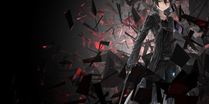 1332x850 Wallpaper anime, art, Sword art online, Sword Art Online, Kirito