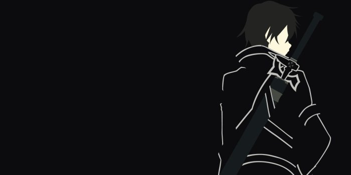 1920x1080 Man in sword digital wallpaper, Sword Art Online, Kirigaya Kazuto