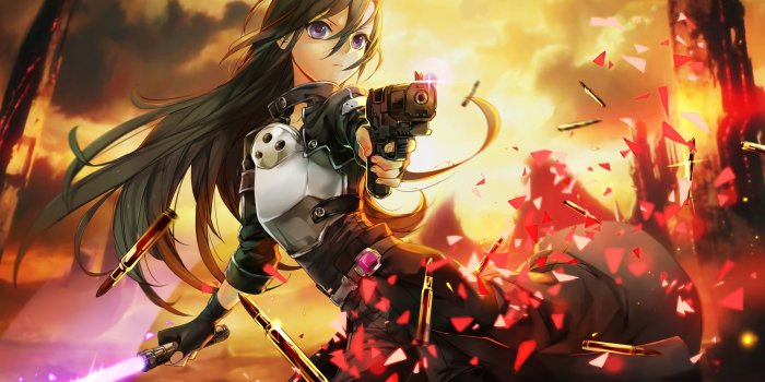 4800x3000 Best Kirito GGO wallpaper. EVER. : swordartonline