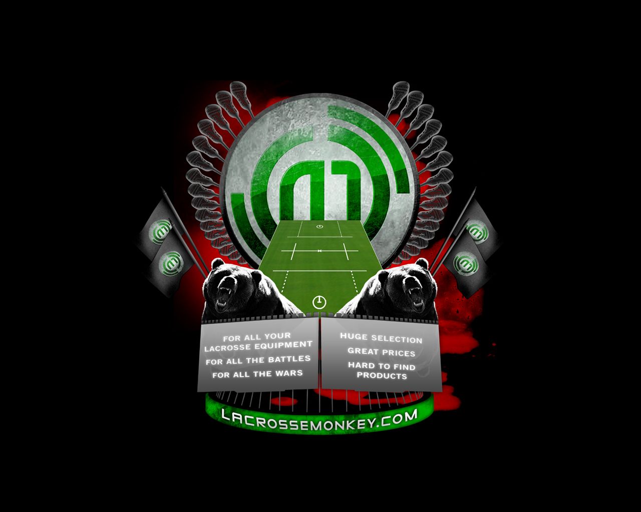 1280x1024 LacrosseMonkey.com - #1 Online Lacrosse Equipment Wallpaper