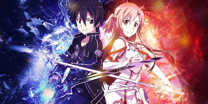 1920x1080 Asuna And Kirito Desktop Wallpaper 24145 - Baltana