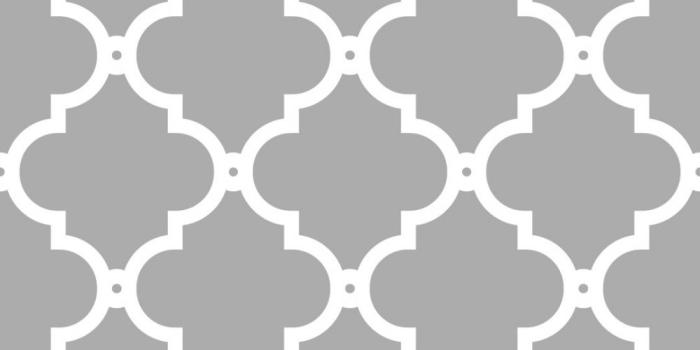 1000x1000 Morocco Trellis Wallpaper Grey White
