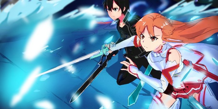1920x1200 Wallpaper of Anime, Asuna Yuuki, Kazuto Kirigaya, Kirito, SAO