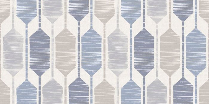 1000x1000 Arthouse Otis Geo Navy and Taupe Wallpaper