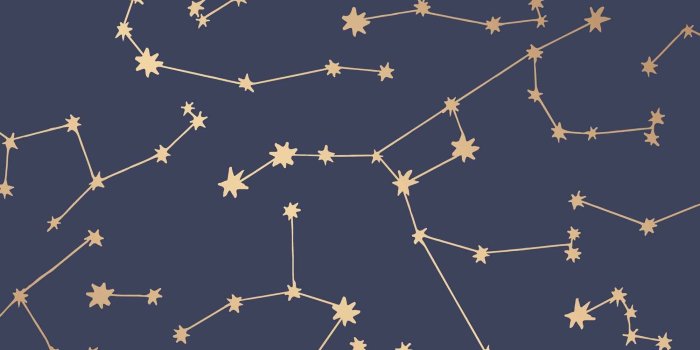 2000x2600 Novogratz Constellation Removable Wallpaper, Navy