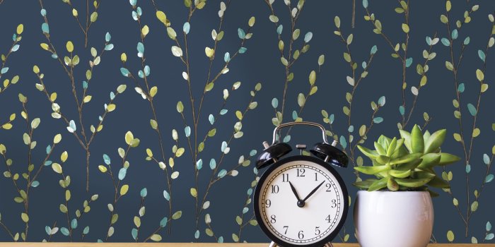 2048x1366 Holden Decor Willow Navy Twig 98880 Wallpaper