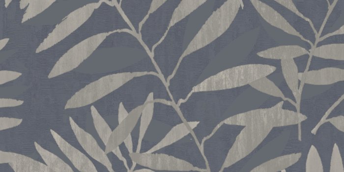 5299x5974 Grandeco Entwine Vinyl Wallpaper - A32606 -Navy