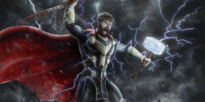 3840x2160 Wallpaper 4k Thor 4k Art 4k-wallpapers, artist wallpapers, artwork