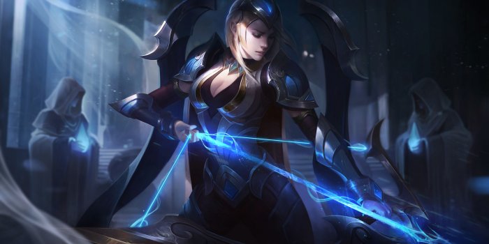 7000x4011 Championship Ashe | LoL Wallpapers | Lol in 2019 | Champions league