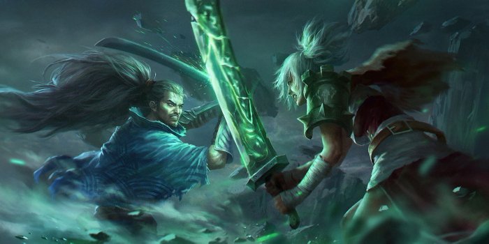 1920x820 League Of Legends Wallpapers HD Riven