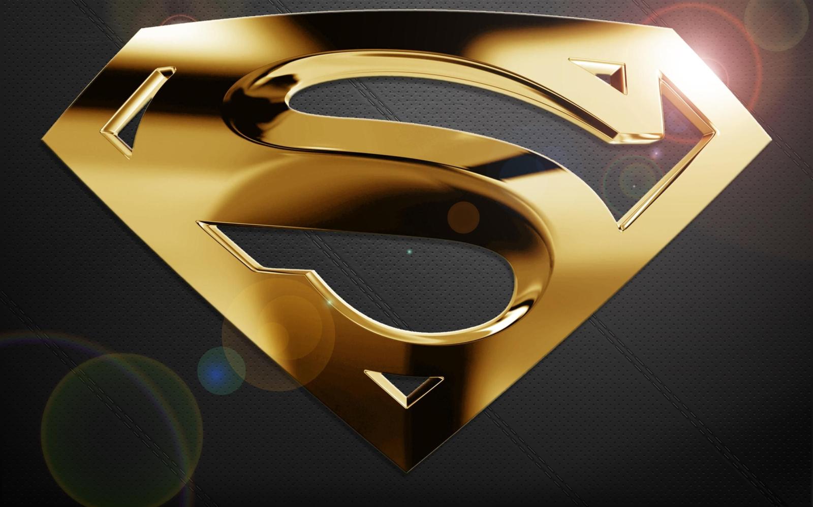 2560x1599 Logo Superman Wallpaper HD Free Download