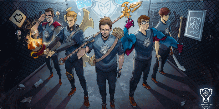 2560x1440 16 teams. 16 artists. Worlds Wallpapers are Here. | League of Legends