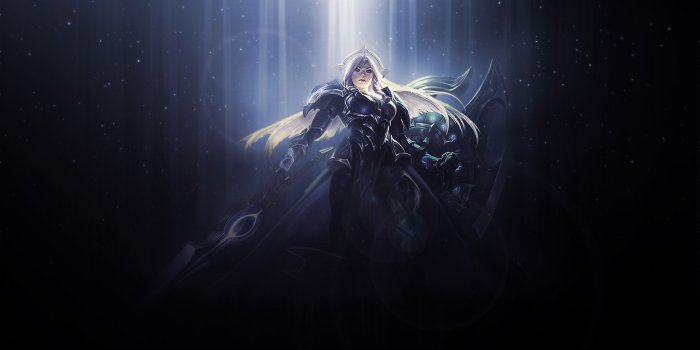 2560x1440 Lunar Eclipse Leona Skin - LoL Art by RaycoreTheCrawler #4418