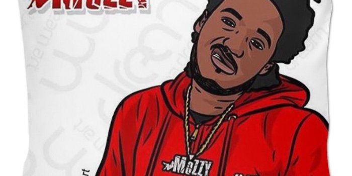 1024x936 Cartoon Mozzy Throw Pillow