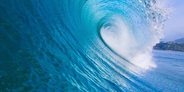 1650x1070 Tidal Wave Wallpaper Mural | Cool Wave Effect | MuralsWallpaper