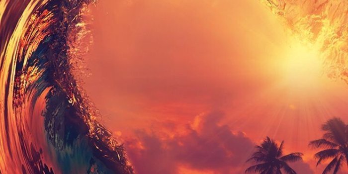 744x1392 iPhone and Android Wallpapers: Sunset Wave Wallpaper for iPhone and