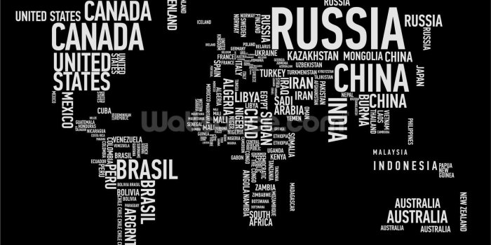 1600x1103 Word Cloud World Map