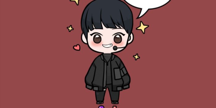1242x2208 Park Chanyeol Wallpaper Chibi - Cartoon (#1224822) - HD Wallpaper