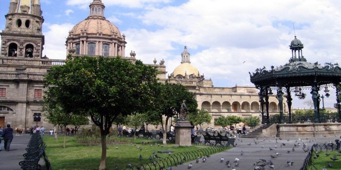 1280x800 Free download Plaza de Armas Guadalajara Jalisco Lugares Mexico