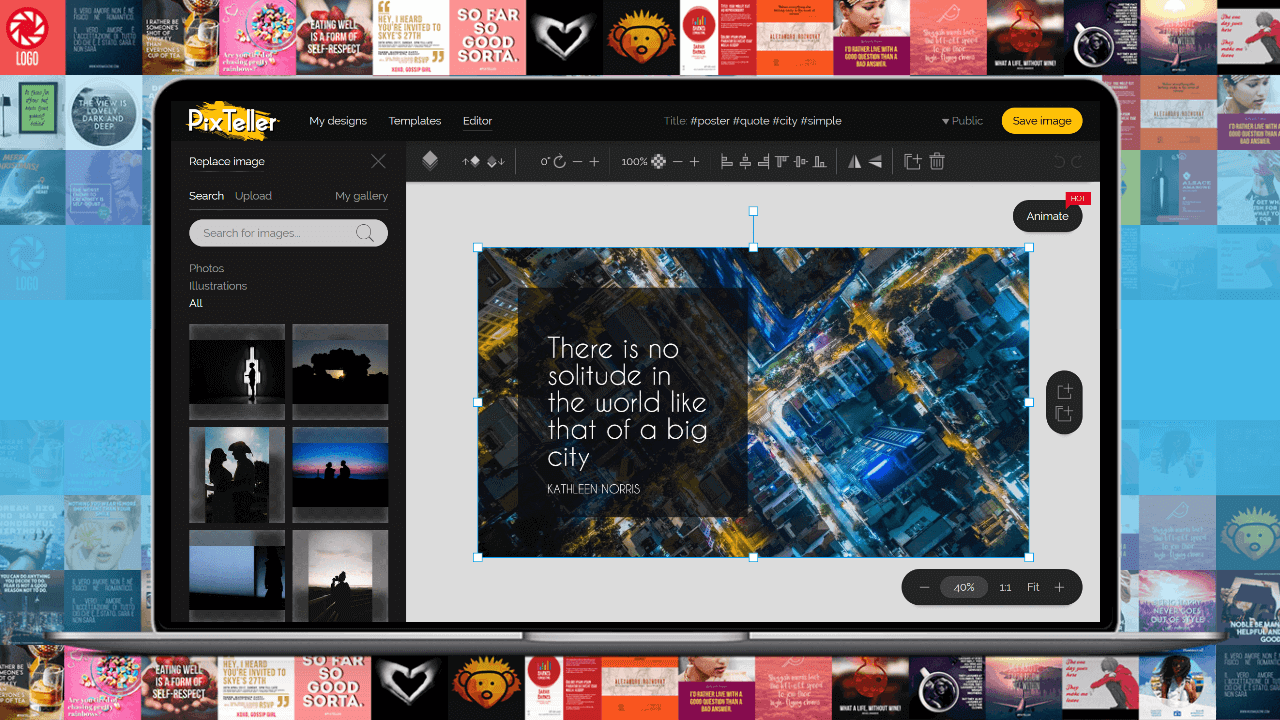 1280x720 Online Wallpaper Maker - Design Wallpapers in PixTeller
