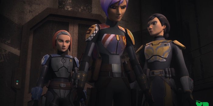 1920x1080 Mandalorian armor Sabine, Ursa, Bo-katan | Star Wars | Mandalorian