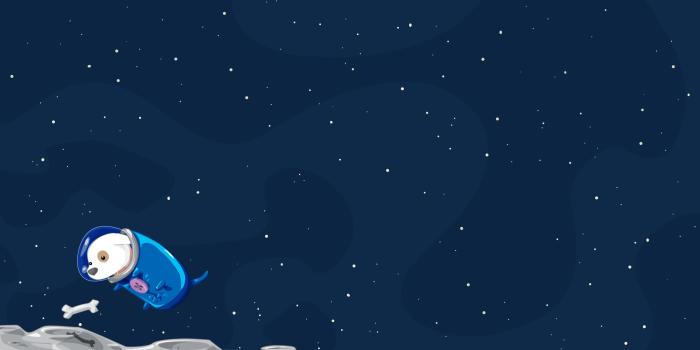 3200x2000 David Lanham • Space Doggy