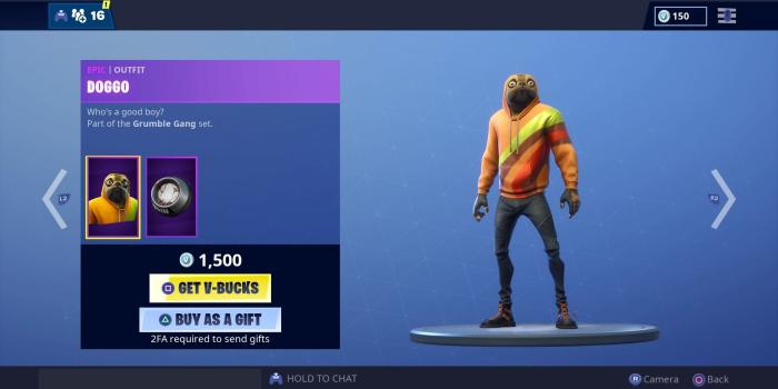 1920x1080 Fortnite Doggo Wallpaper 67614 1920x1080px