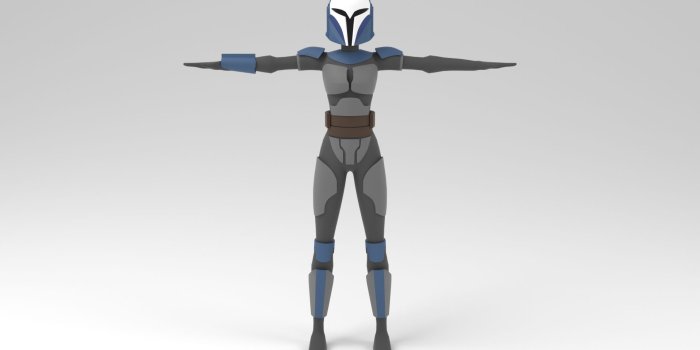 1920x1080 Bo-Katan from Star Wars WIP - Works in Progress - Blender Artists