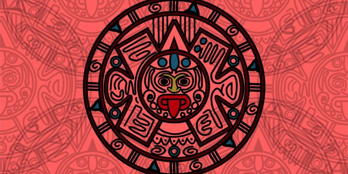 1920x1121 ArtStation - Mayan Wheel Illustration , Anupama PS