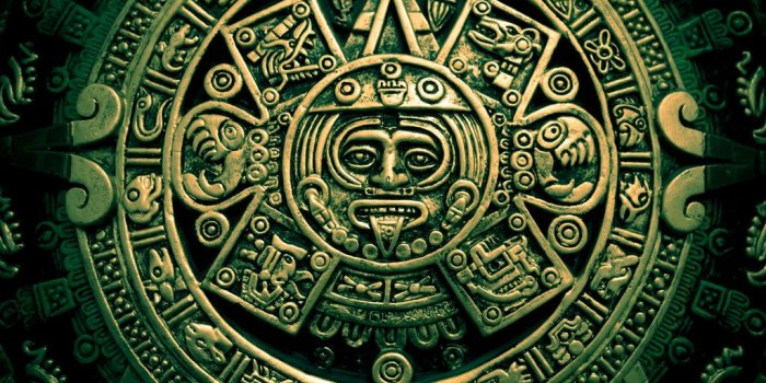 1024x768 Aztec Mayan Calendar | Aztec Mayan Calendar | 1100SP