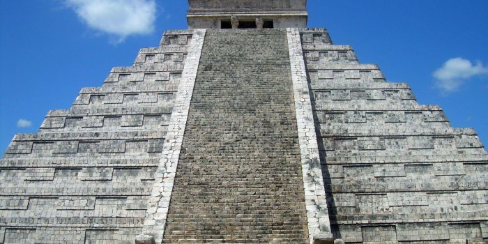 1920x1080 Ancient Mayan Ruins Chichen Itza Mexico HD wallpaper