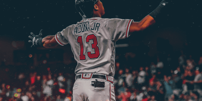 750x1334 Ronald Acuña wallpaper : Braves