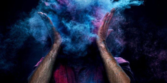 1153x885 Men Dust Colorful Smoke Wallpaper - Ars Thanea Photography (#57271