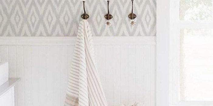 794x992 Ikat Gray Removable Wallpaper // Temporary Wallpaper