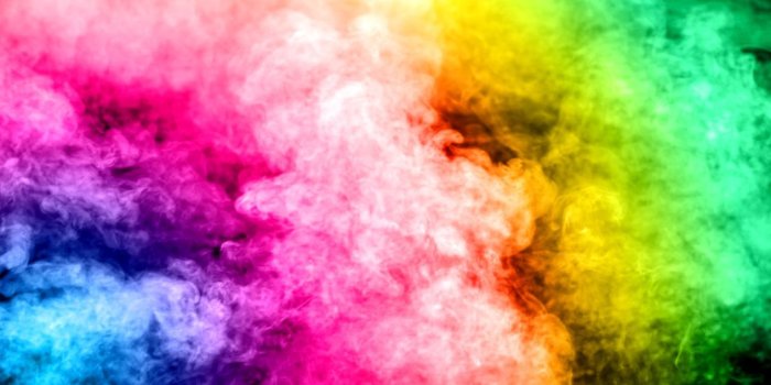 1265x765 Abstract Rainbow Smoke Wallpaper | Select Wallpapers