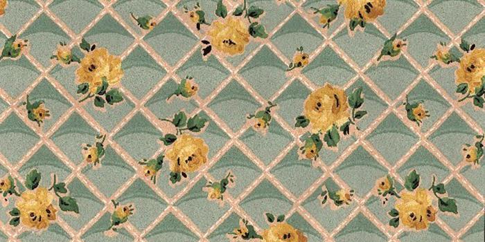 1200x884 12 Vintage Wallpapers - Cabbage Roses and More