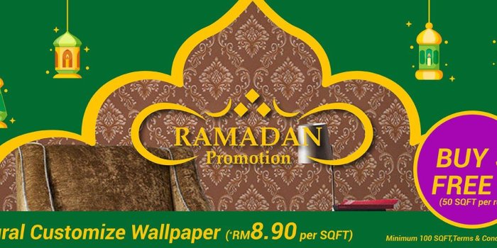 1400x580 Customize Wallpaper Supplier Kuala Lumpur (KL), Wallpaper Decoration