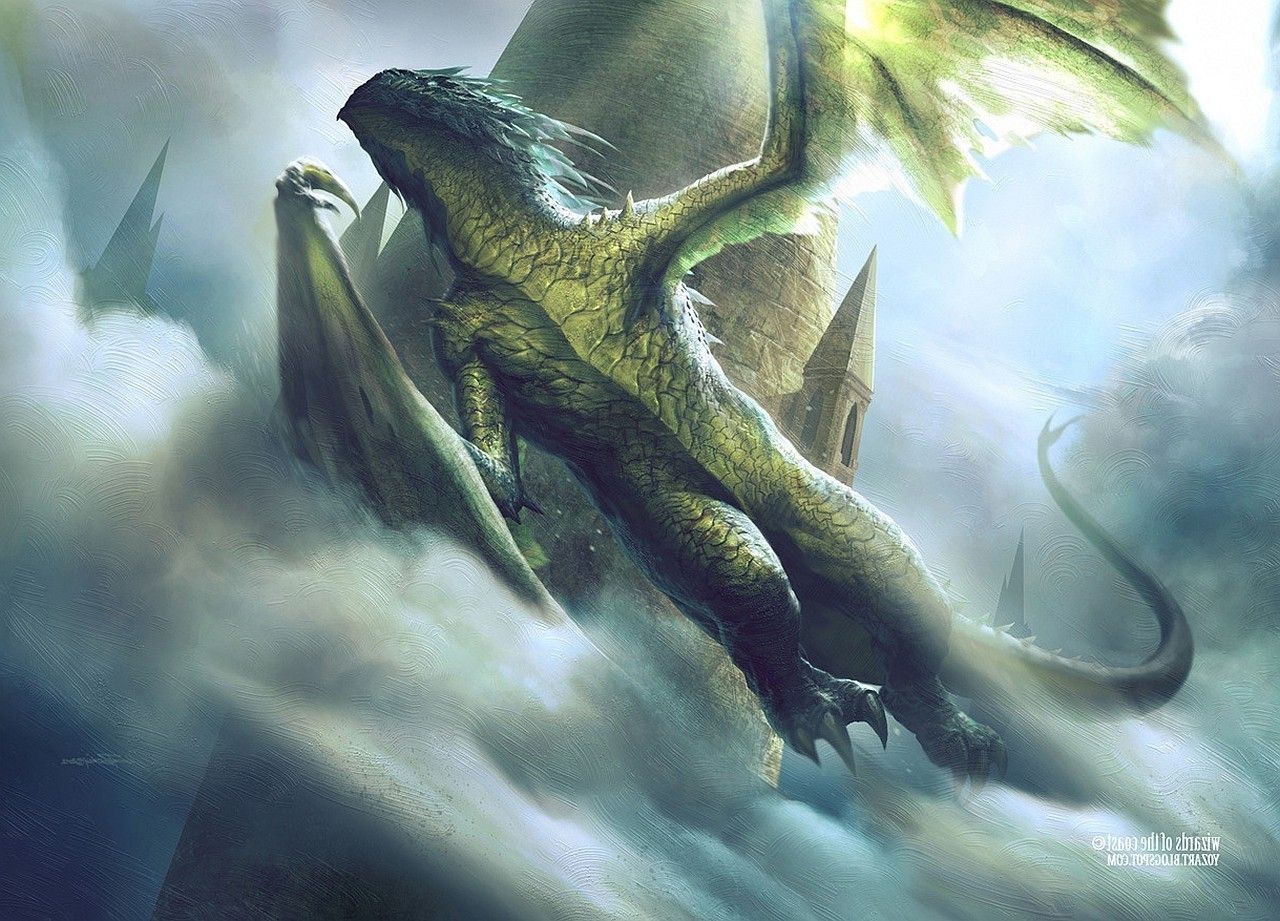1280x921 fantasy Art, Wyvern, Dragon Wallpapers HD / Desktop and Mobile