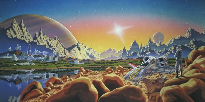 2720x1486 Retro Sci Fi Wallpaper | 2720x1486 | ID:61852